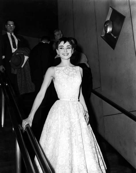 audrey hepburn in givenchy at the 1954 oscars|audrey hepburn original dress.